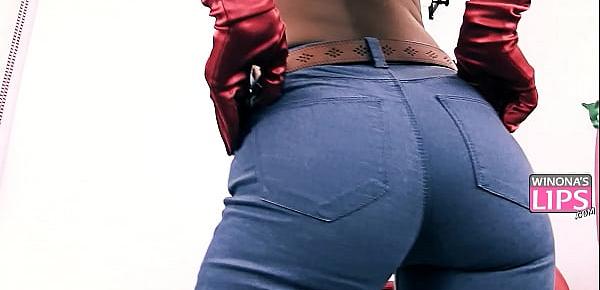  Teen Perfect Ass Perfect Cameltoe Brunette Babe Winona Wearing Tight Jeans